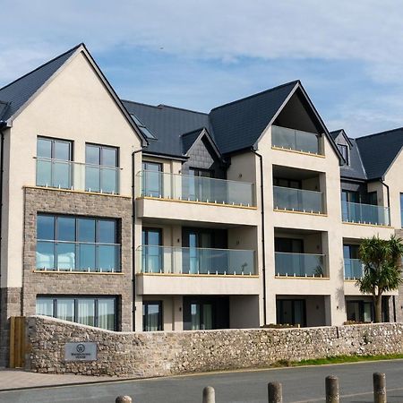 Apartment 3 Waterstone House - Sea Front Apartment, Hot Tub Tenby Dış mekan fotoğraf